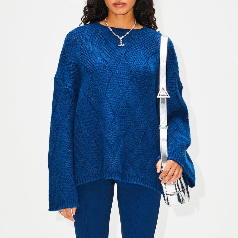 SABLYN navy cashmere Jacinta sweater